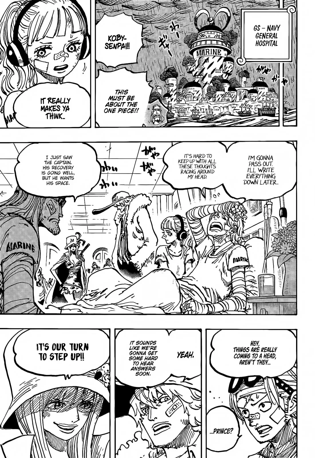 One Piece Chapter 1117 page 4