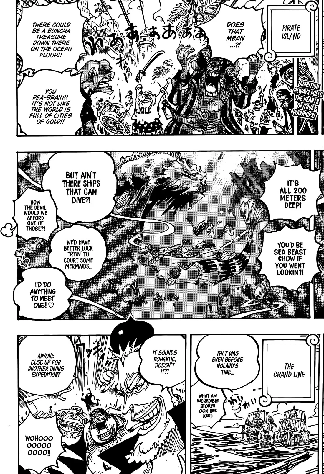 One Piece Chapter 1117 page 3