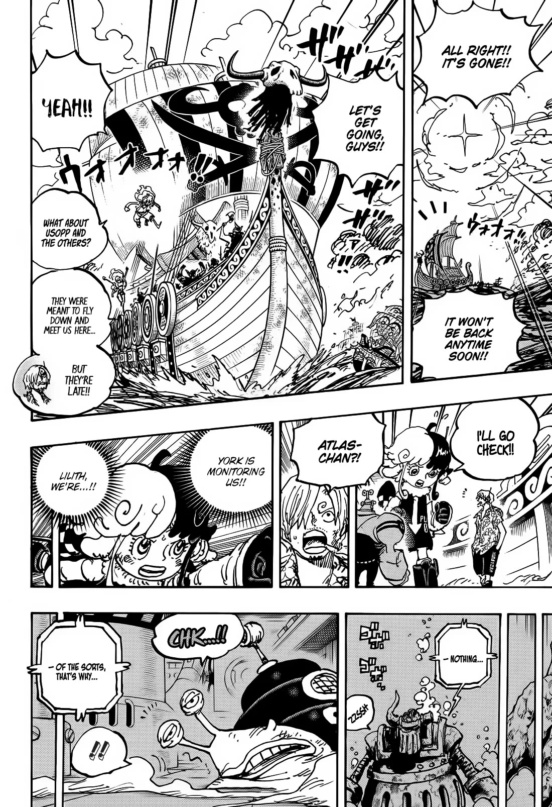 One Piece Chapter 1119 page 8