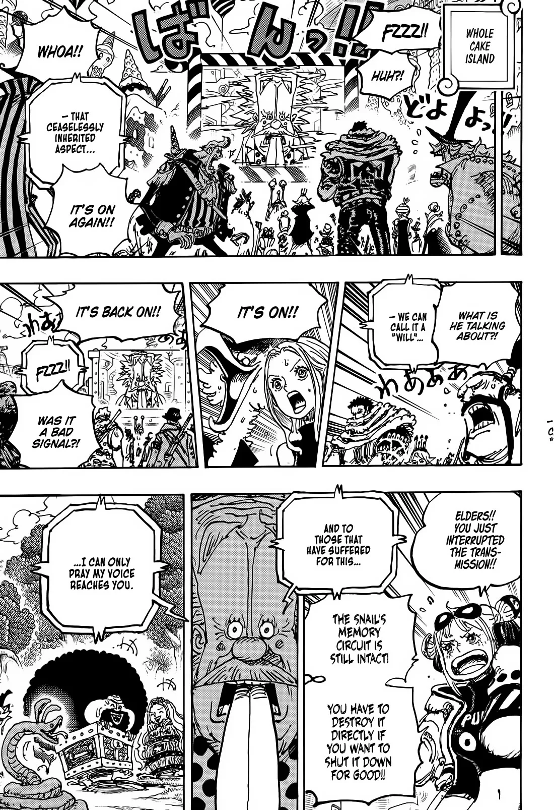 One Piece Chapter 1119 page 9