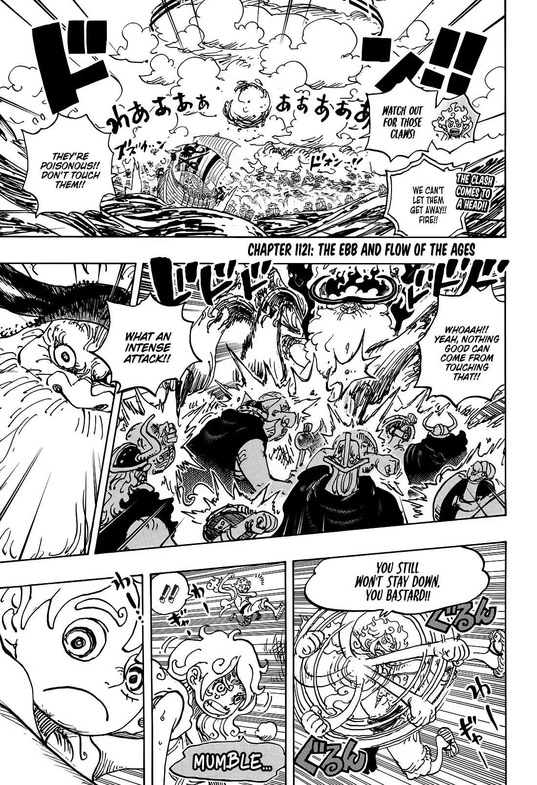 One Piece Chapter 1121 page 4