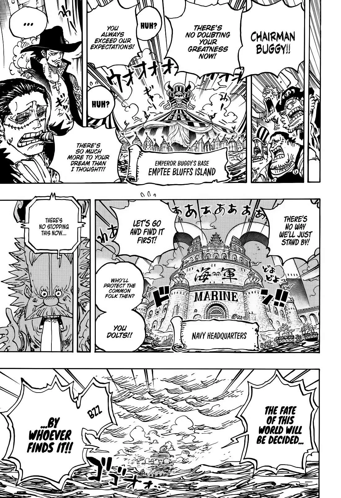 One Piece Chapter 1121 page 14