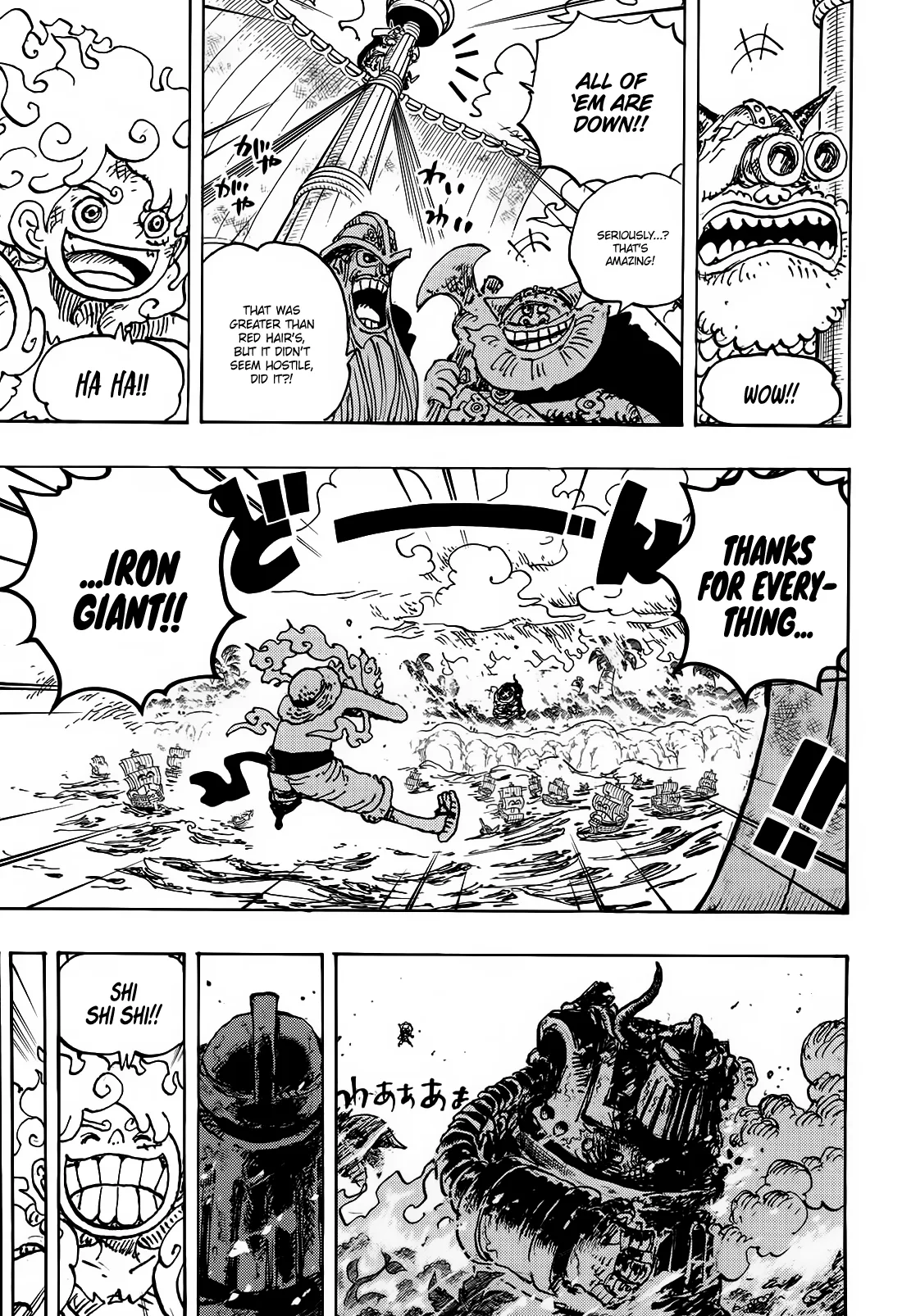 One Piece Chapter 1123 page 4