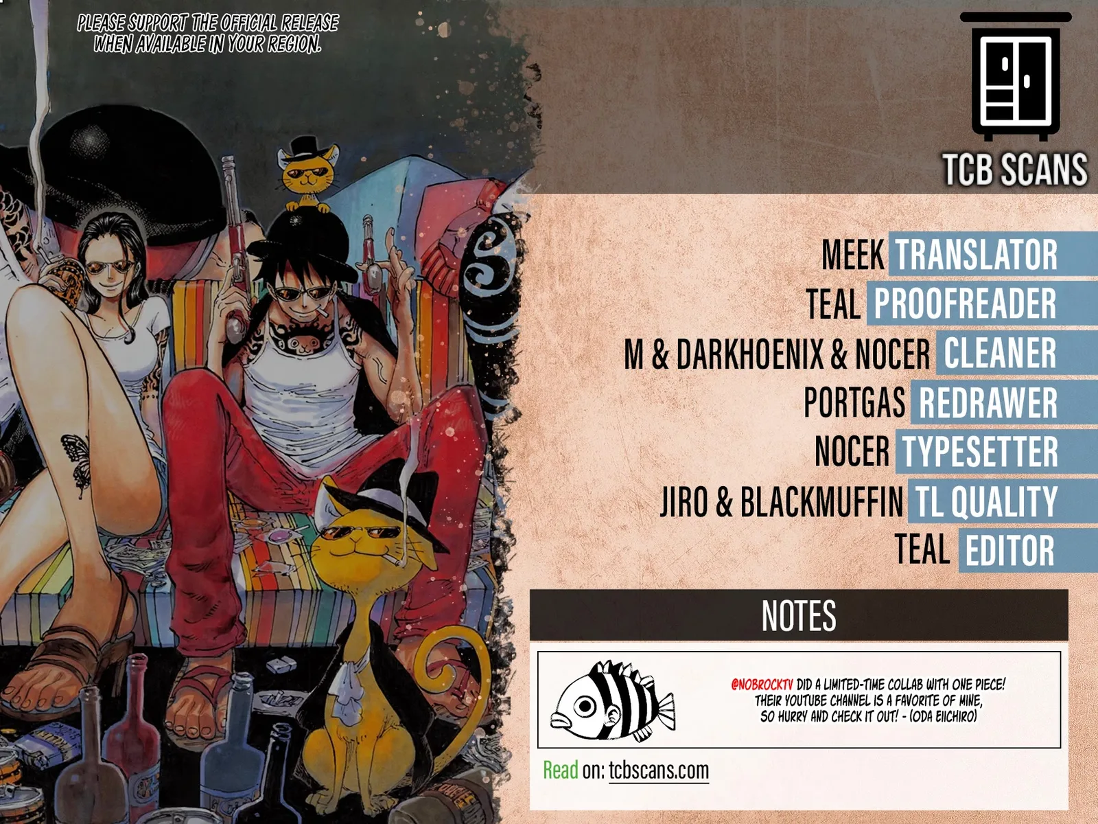 One Piece Chapter 1124 page 2