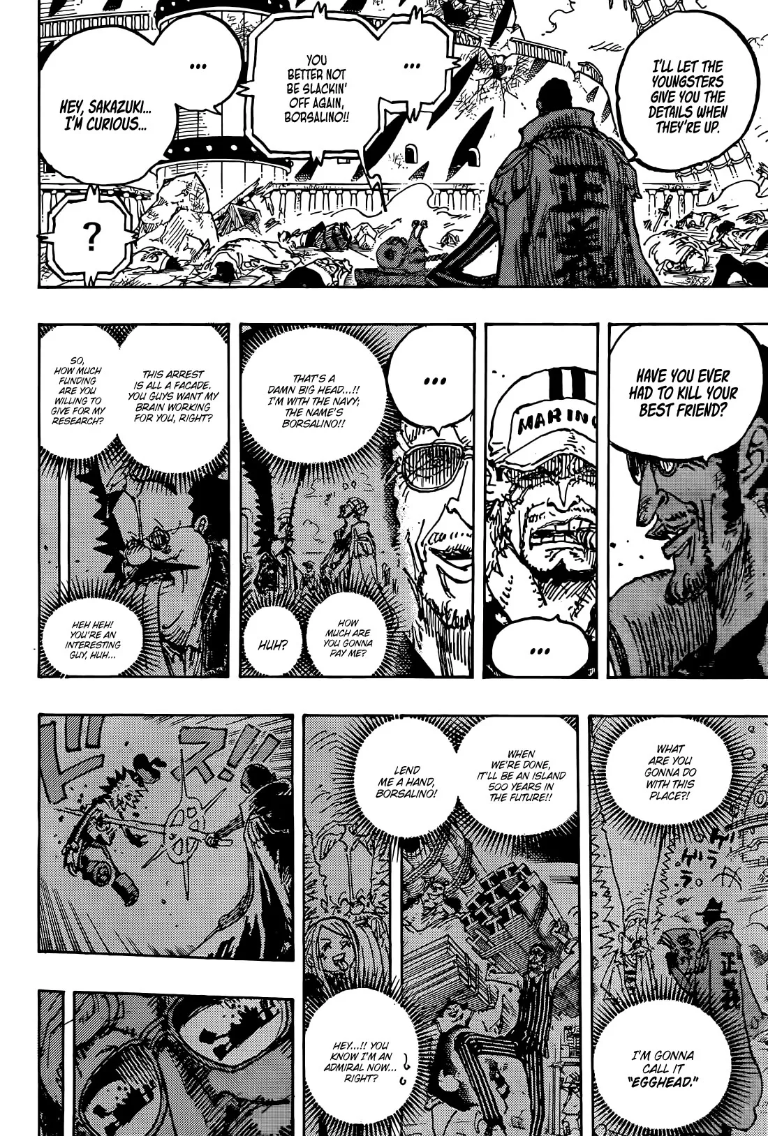 One Piece Chapter 1124 page 6