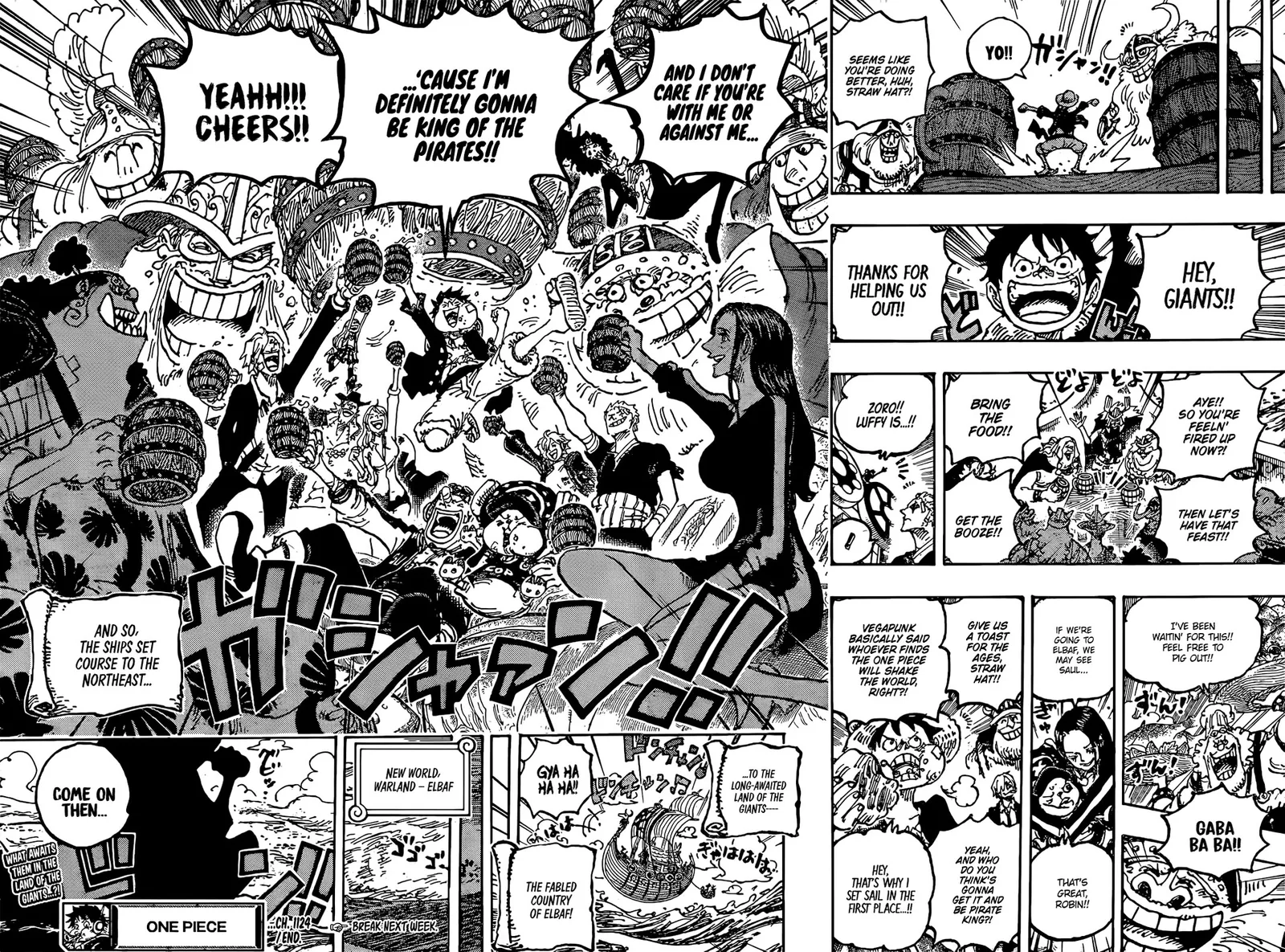 One Piece Chapter 1124 page 12