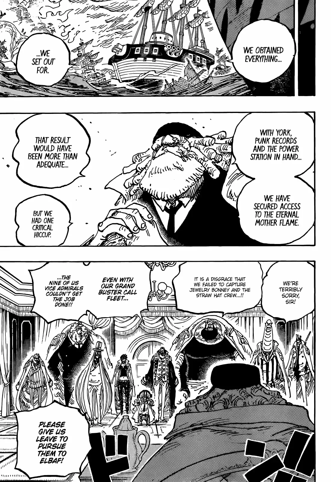 One Piece Chapter 1125 page 4