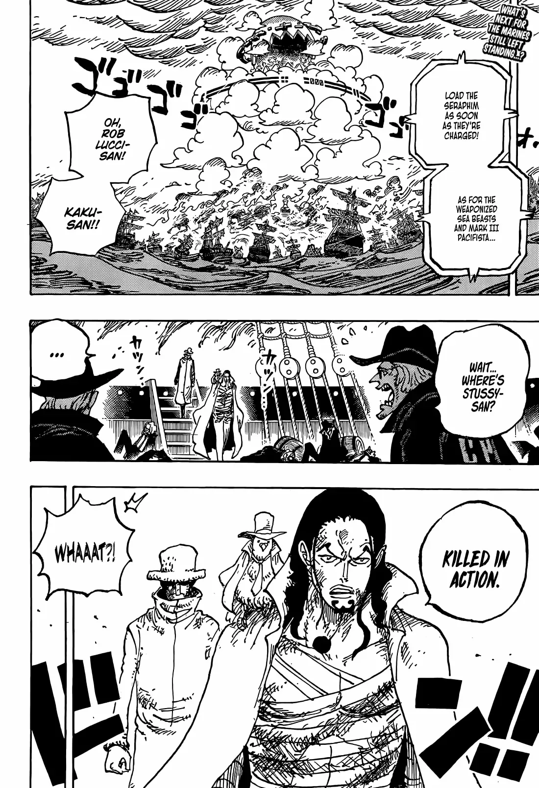 One Piece Chapter 1125 page 3