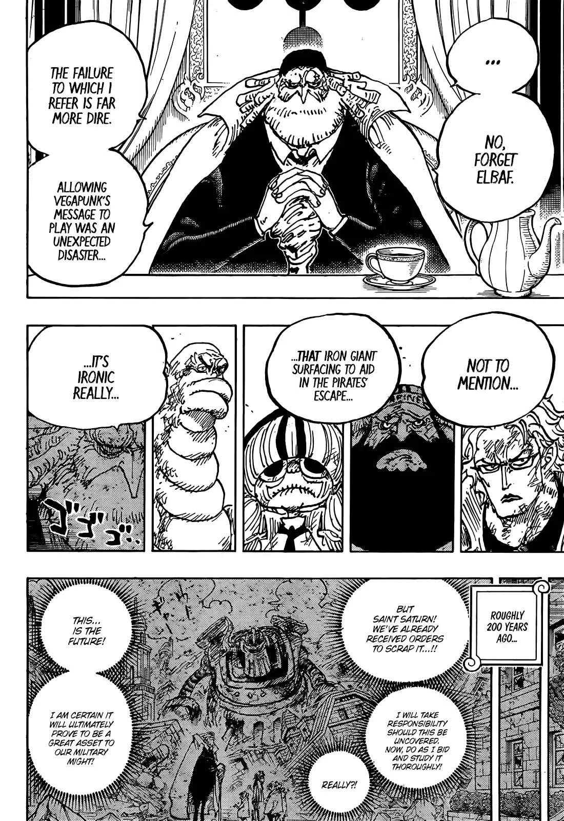 One Piece Chapter 1125 page 5