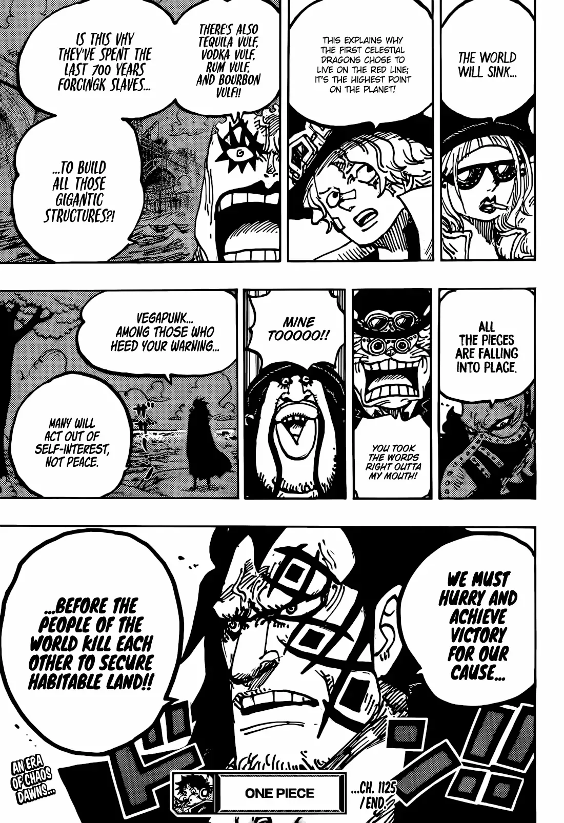One Piece Chapter 1125 page 17