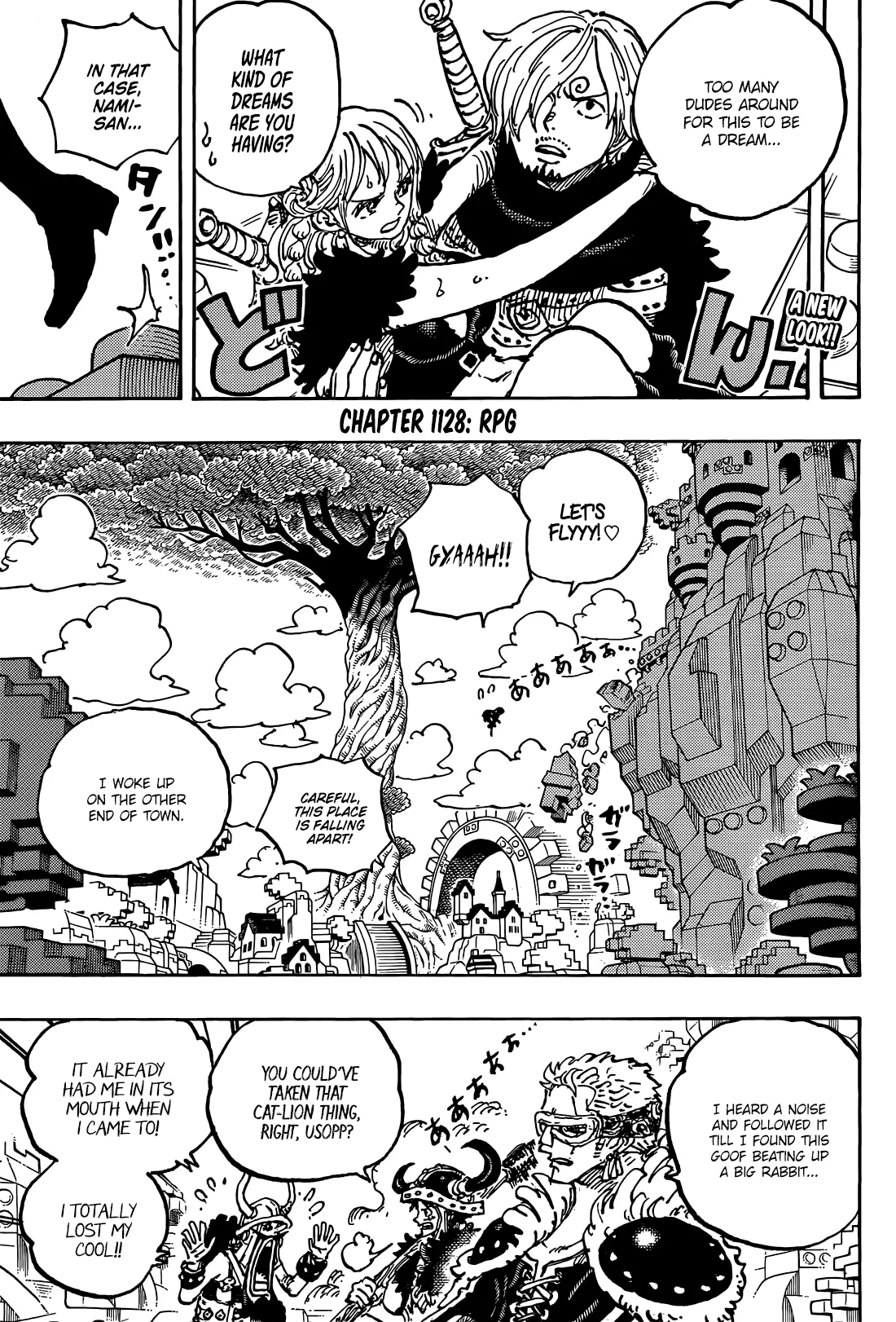 One Piece Chapter 1128 page 4