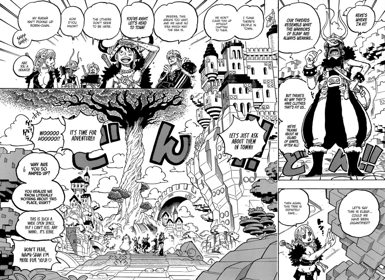 One Piece Chapter 1128 page 5
