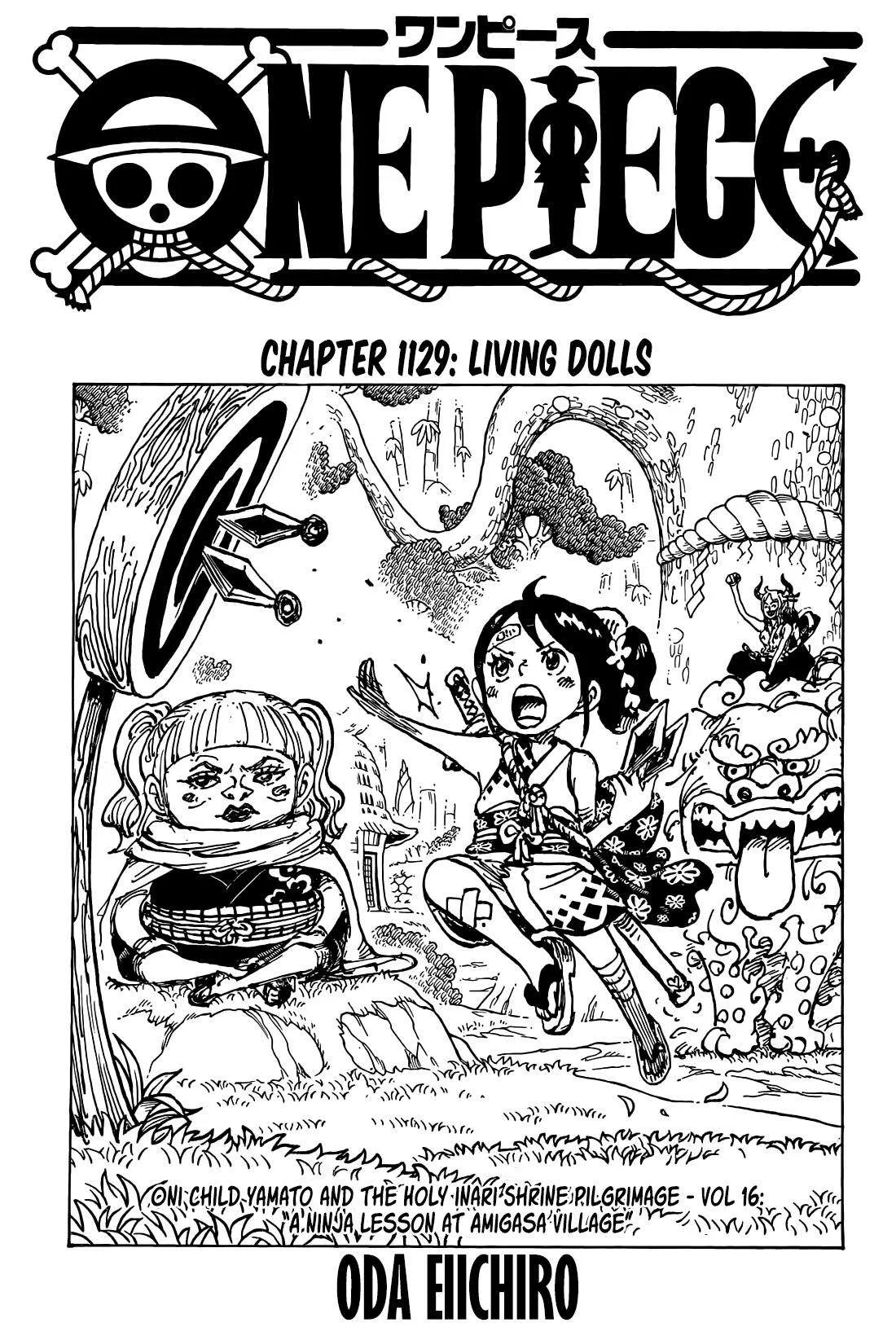 One Piece Chapter 1129 page 1