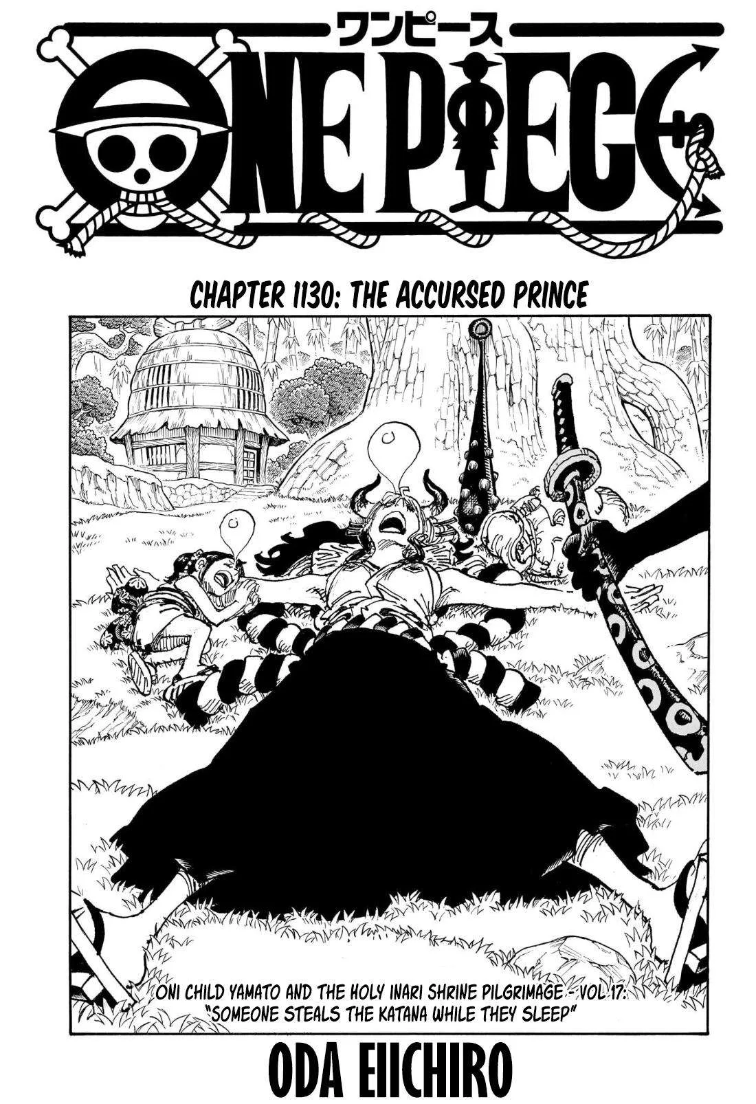 One Piece Chapter 1130 page 1