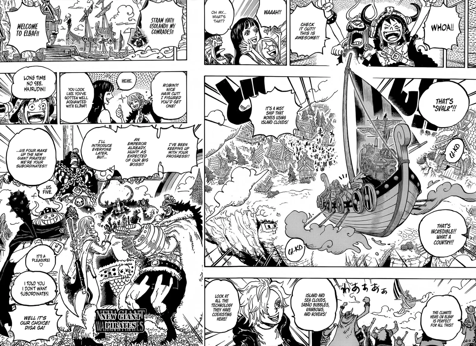 One Piece Chapter 1133 page 7