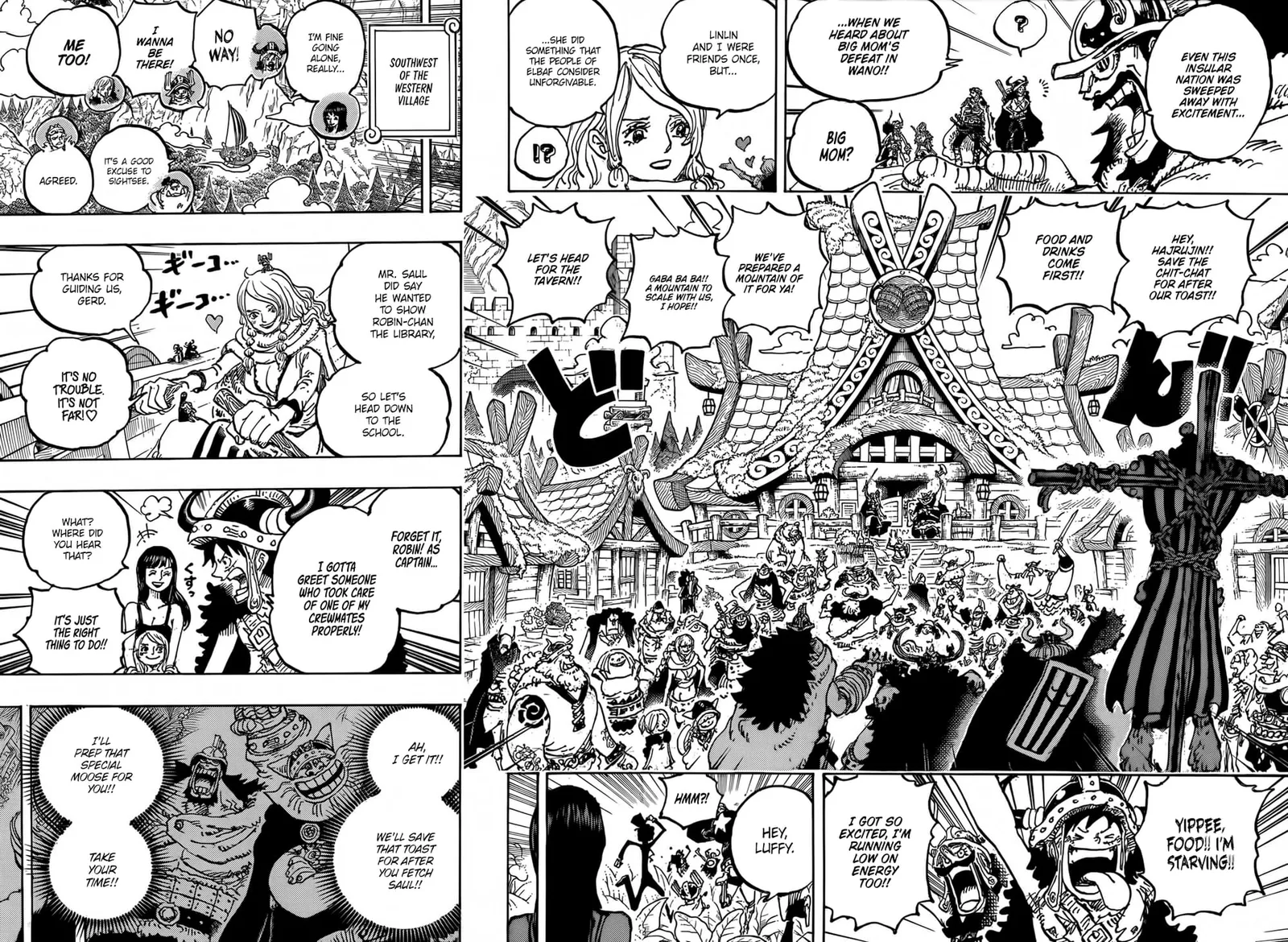 One Piece Chapter 1133 page 8