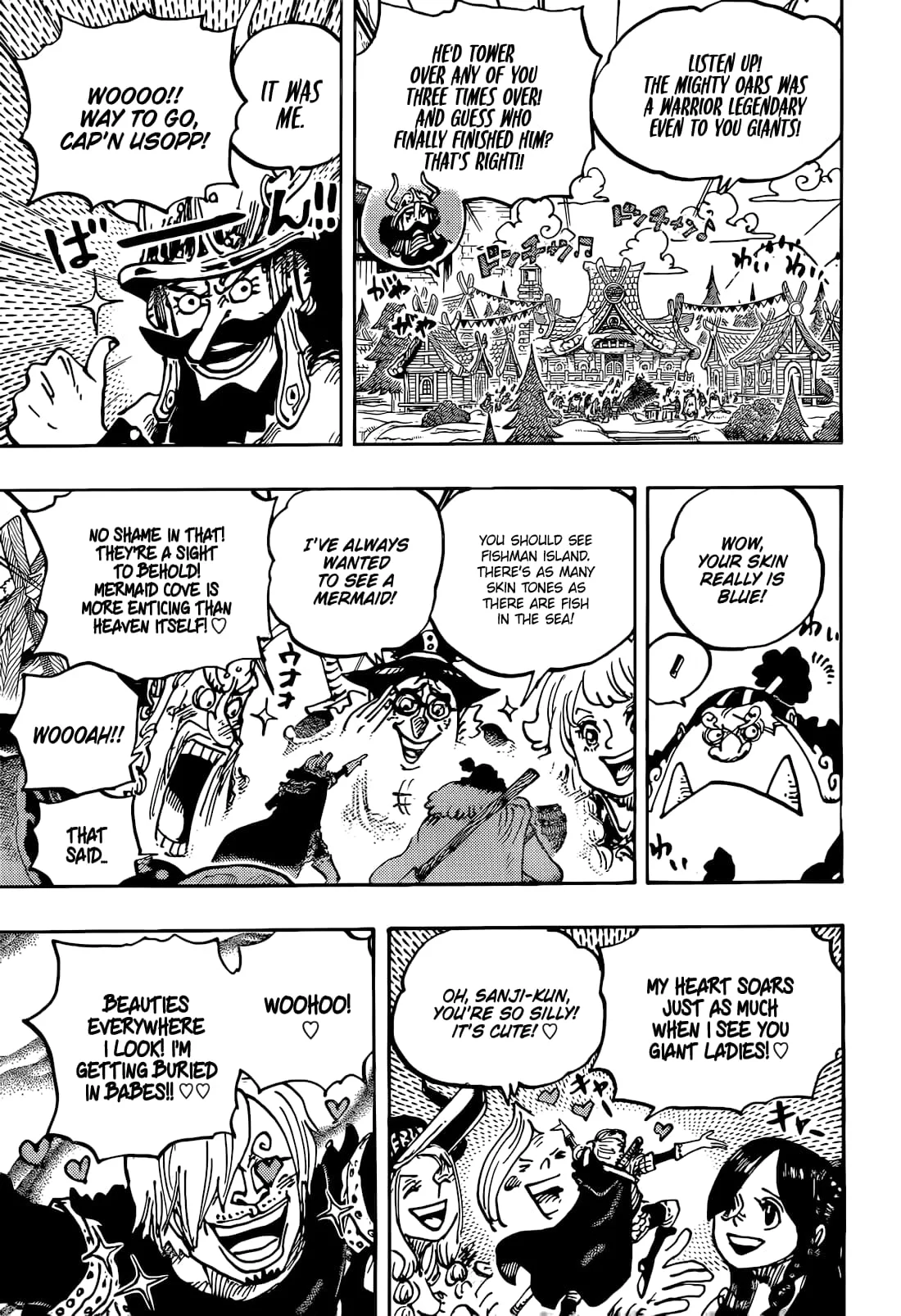 One Piece Chapter 1136 page 4
