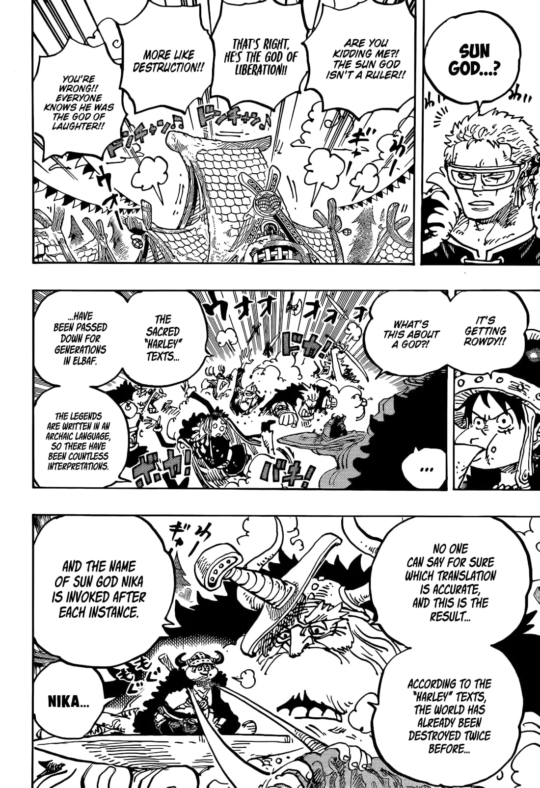 One Piece Chapter 1136 page 7