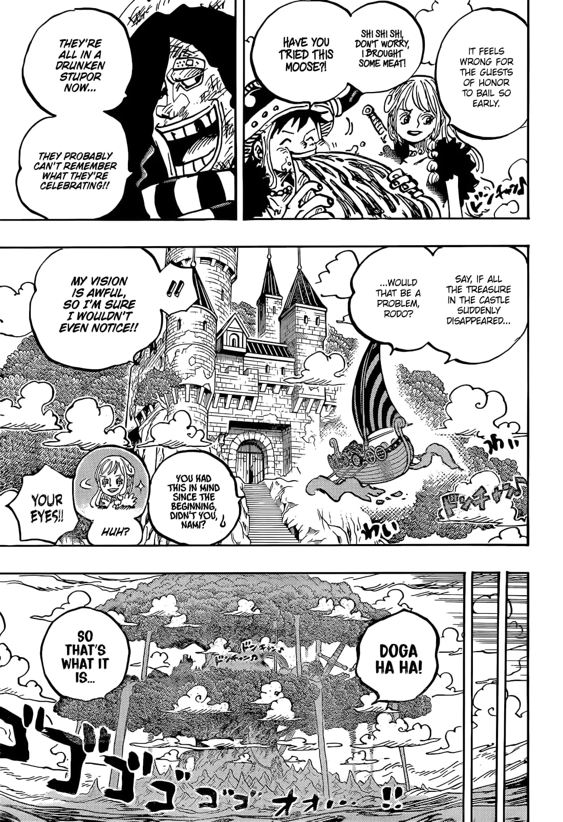 One Piece Chapter 1136 page 14