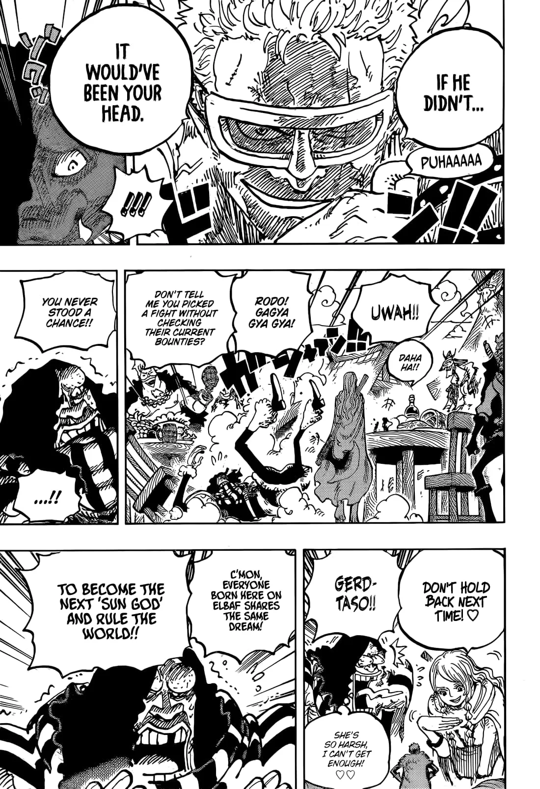 One Piece Chapter 1136 page 6