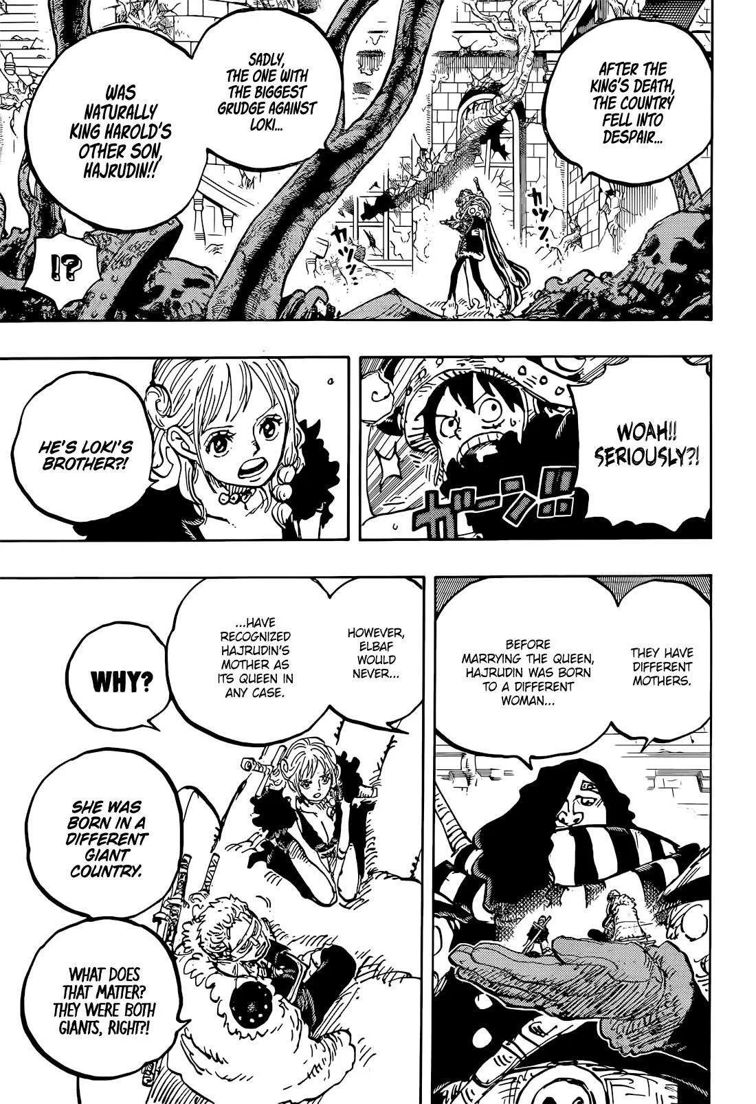 One Piece Chapter 1137 page 8