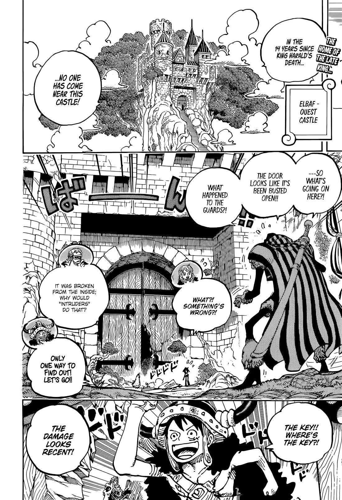One Piece Chapter 1137 page 3