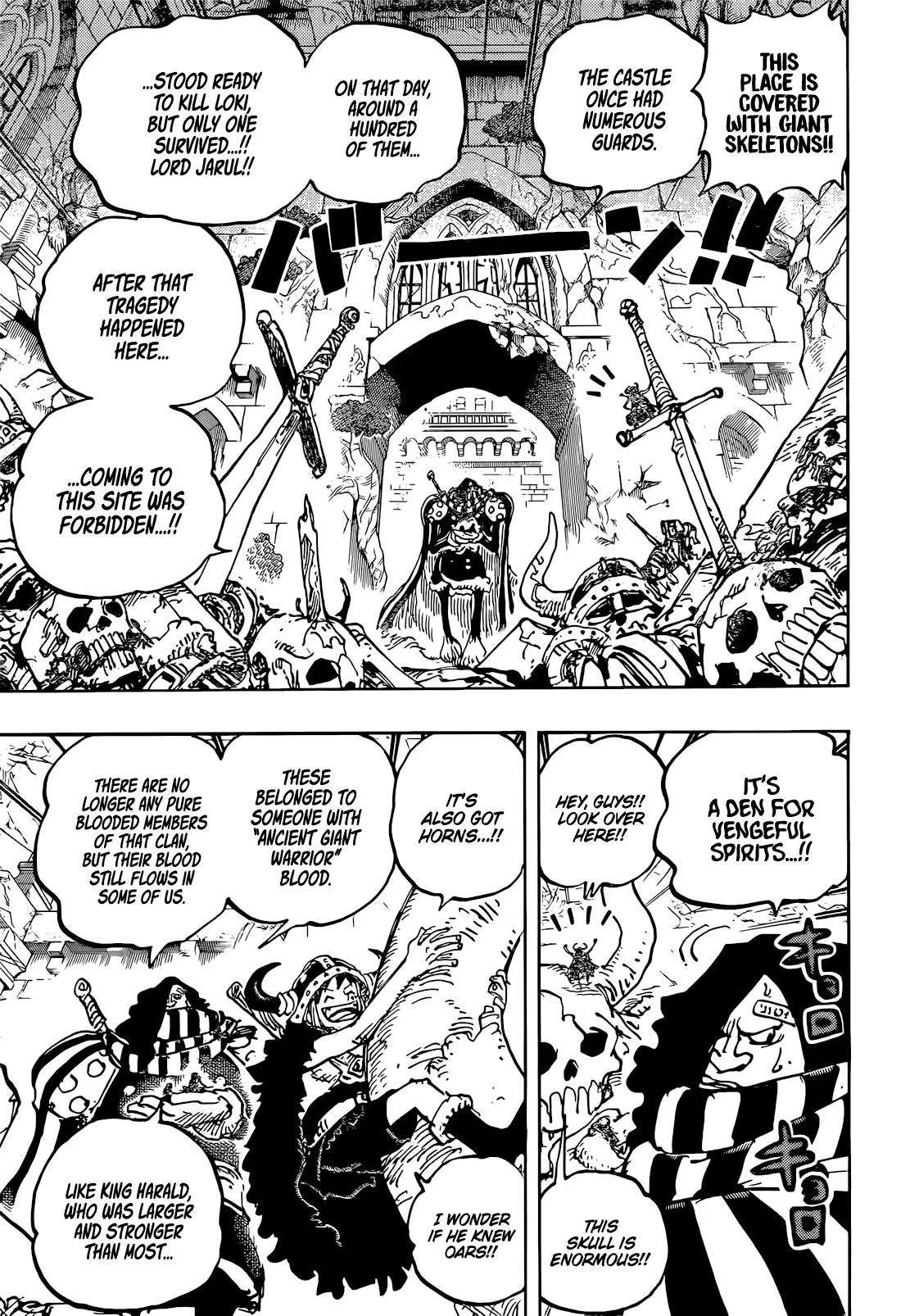 One Piece Chapter 1137 page 6