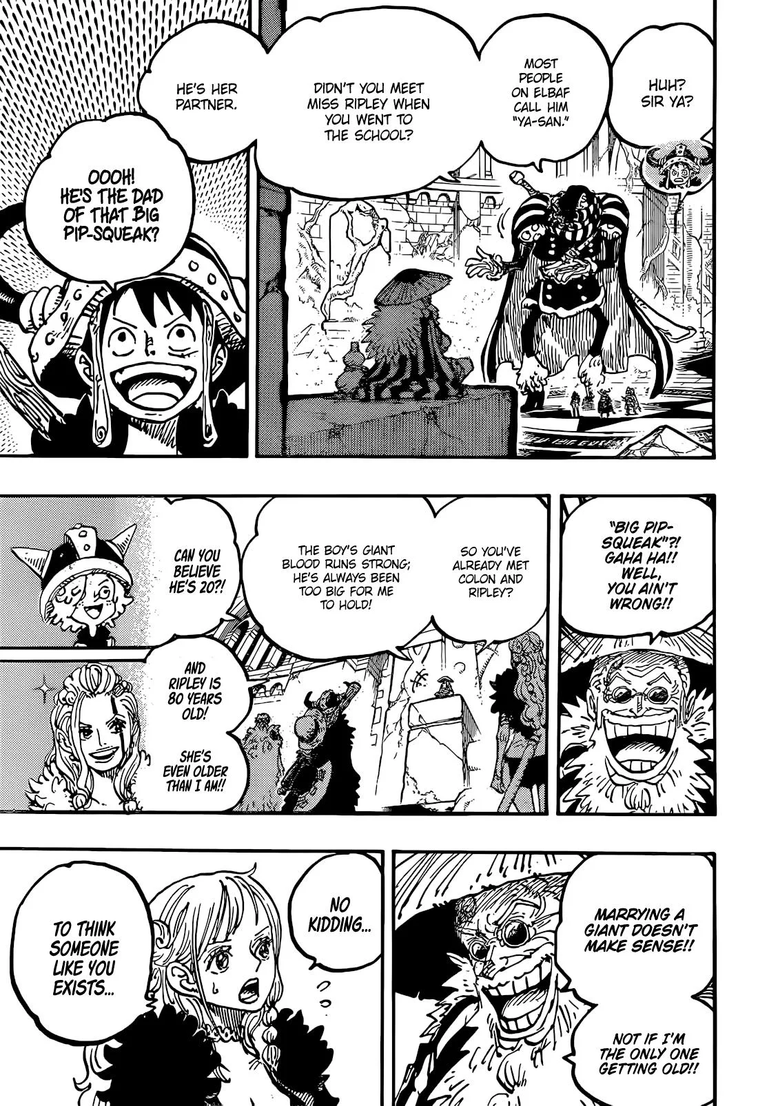 One Piece Chapter 1139 page 8
