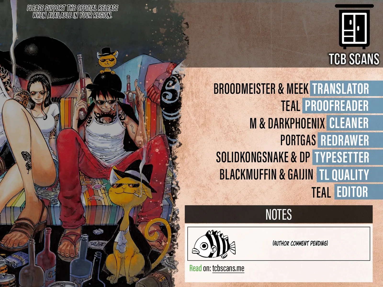 One Piece Chapter 1140 page 2