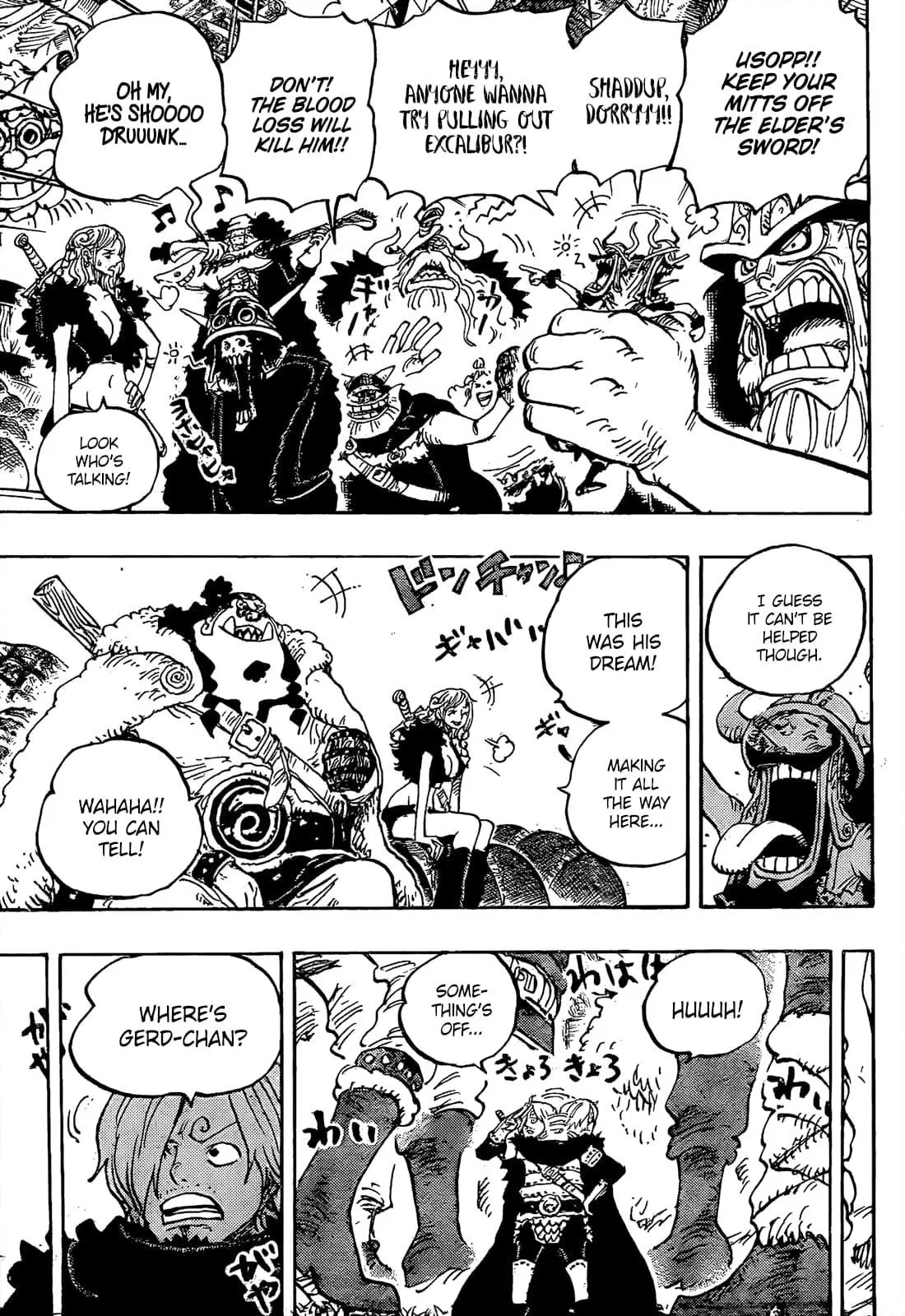 One Piece Chapter 1141 page 6