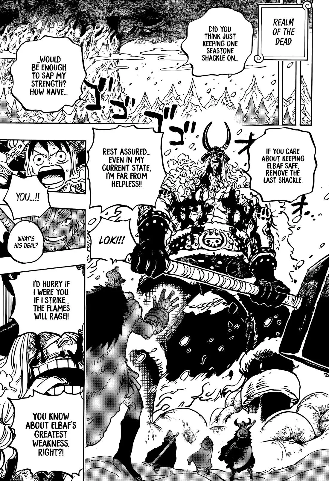 One Piece Chapter 1142 page 11