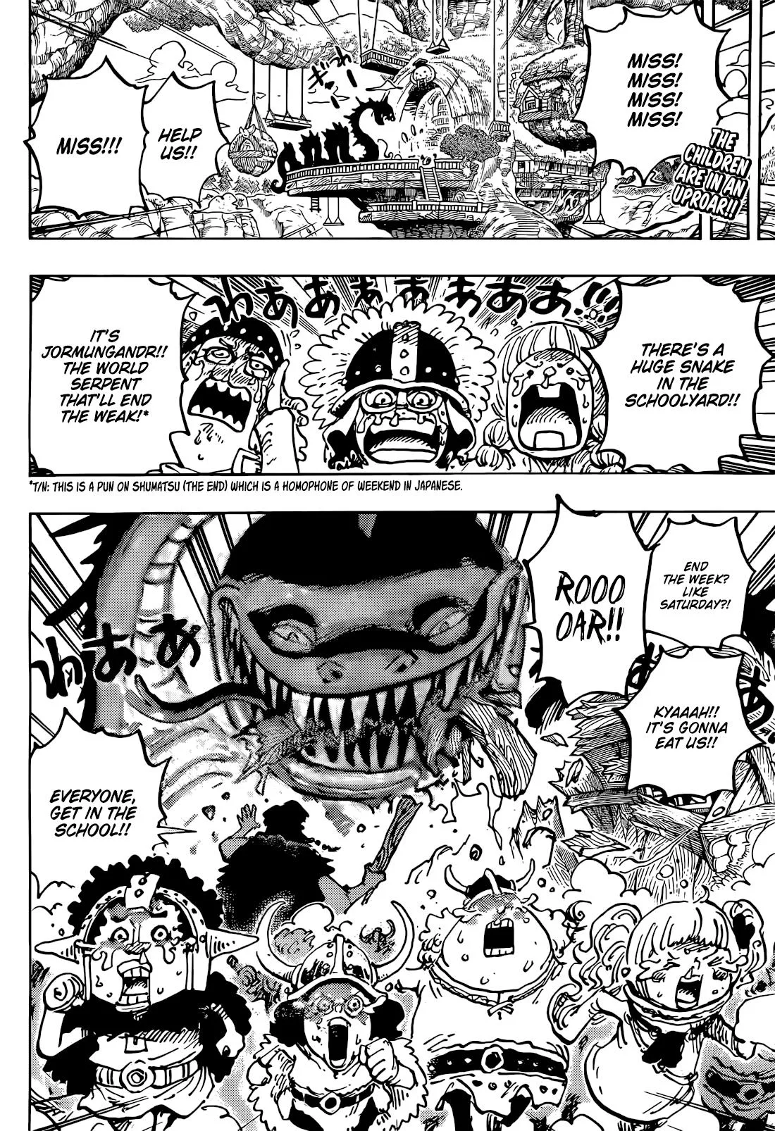 One Piece Chapter 1142 page 3