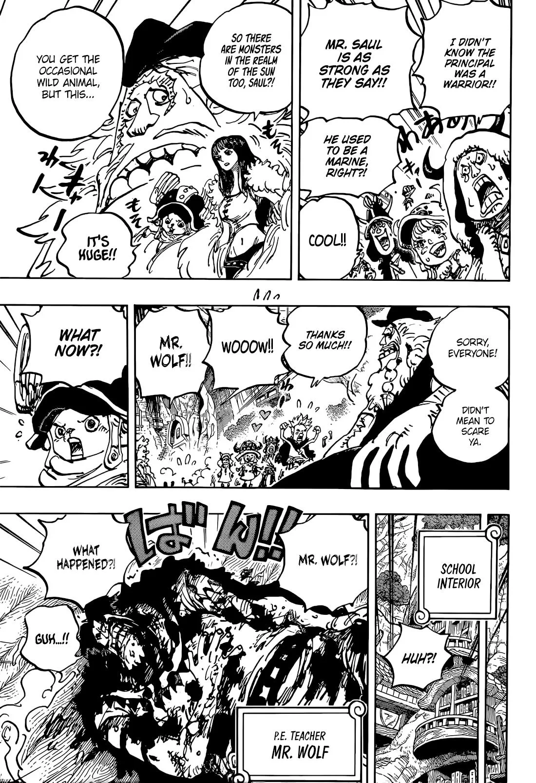 One Piece Chapter 1142 page 7