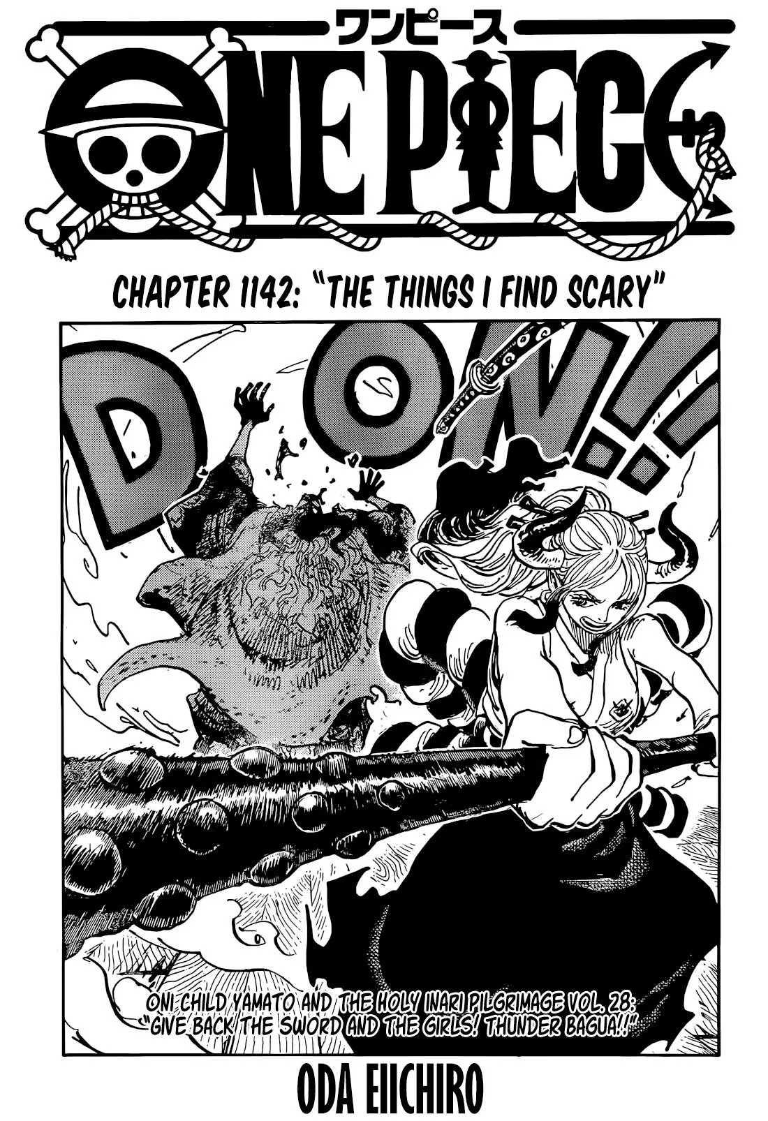 One Piece Chapter 1142 page 1
