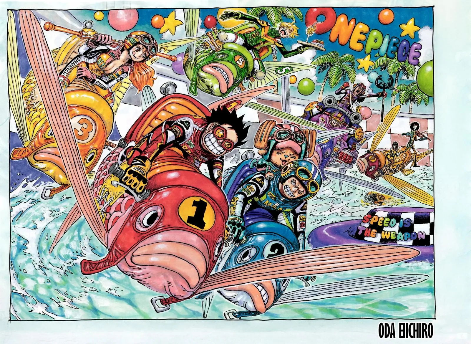 One Piece Chapter 1143 page 1