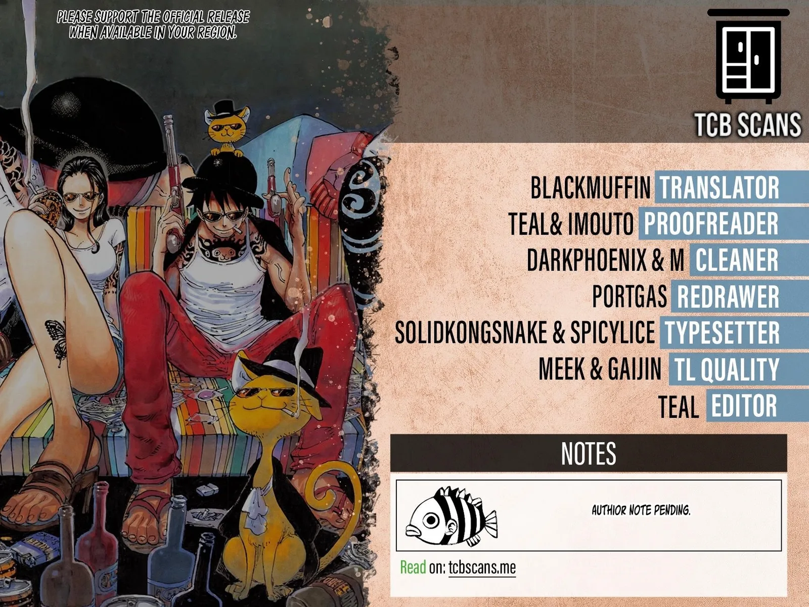 One Piece Chapter 1143 page 2