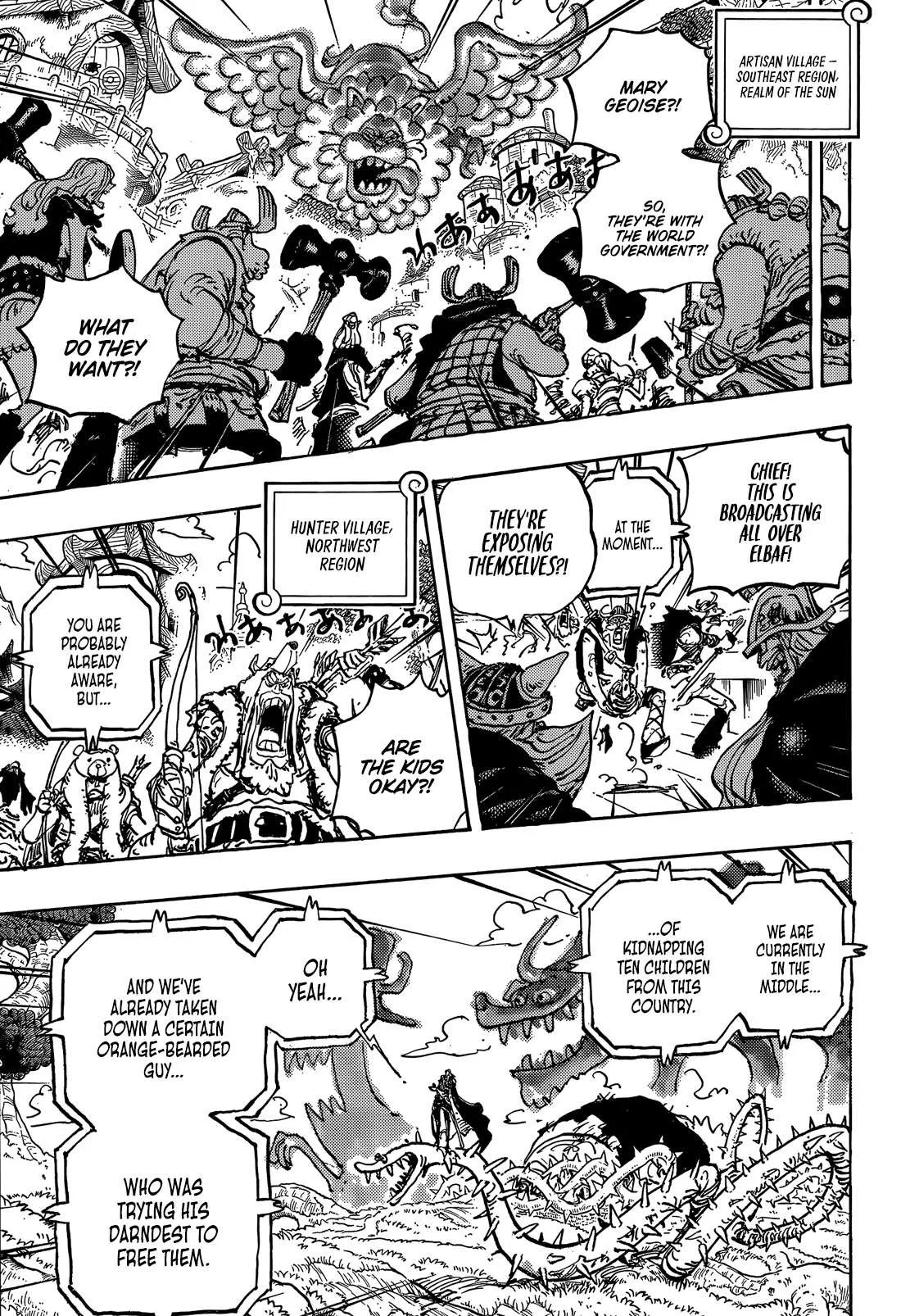 One Piece Chapter 1147 page 9