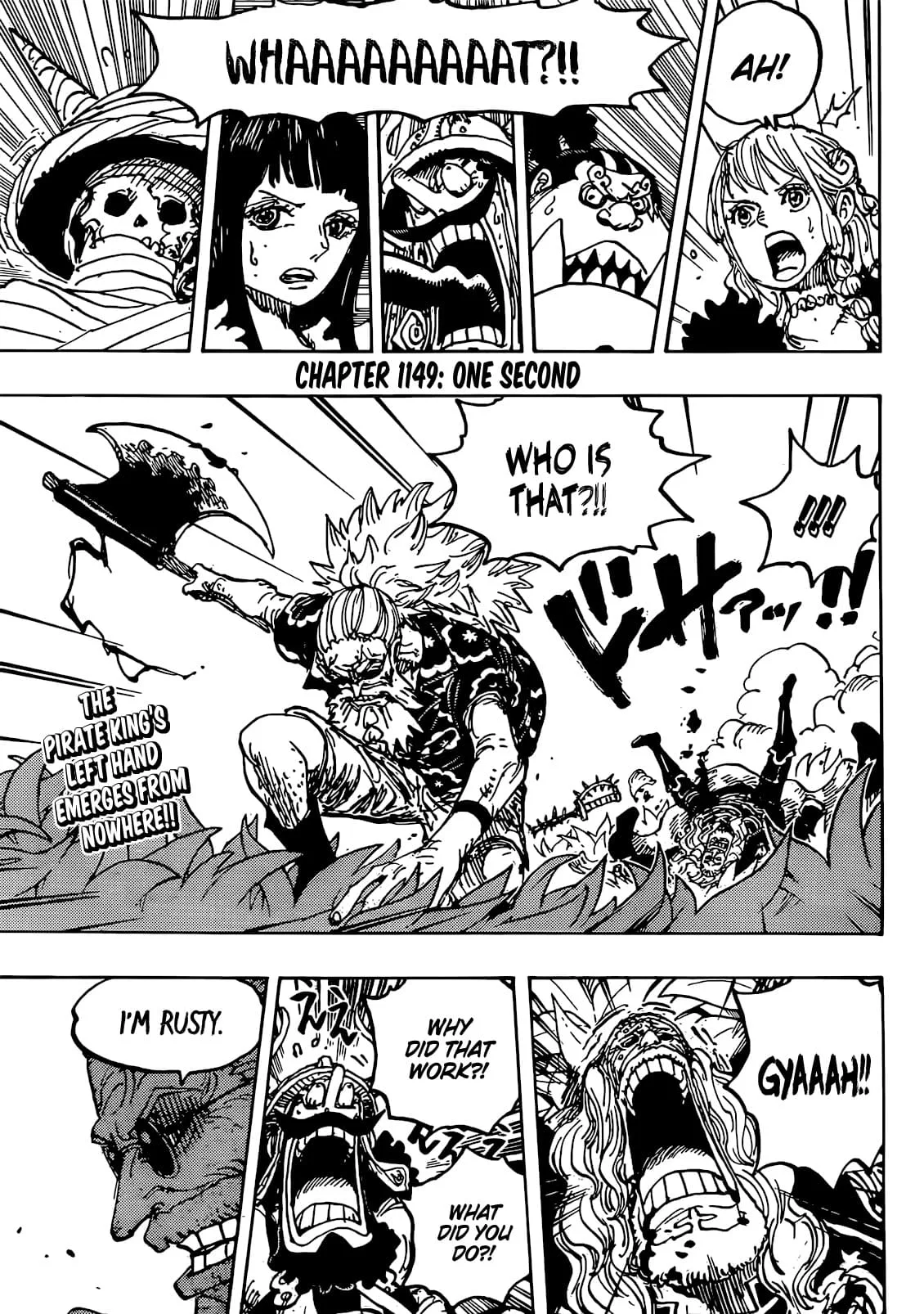 One Piece Chapter 1149 page 1