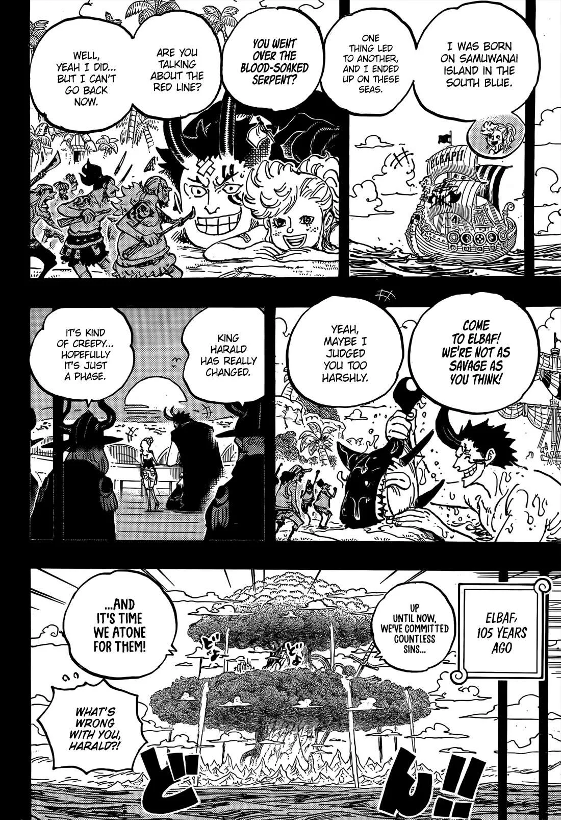 One Piece Chapter 1153 page 9