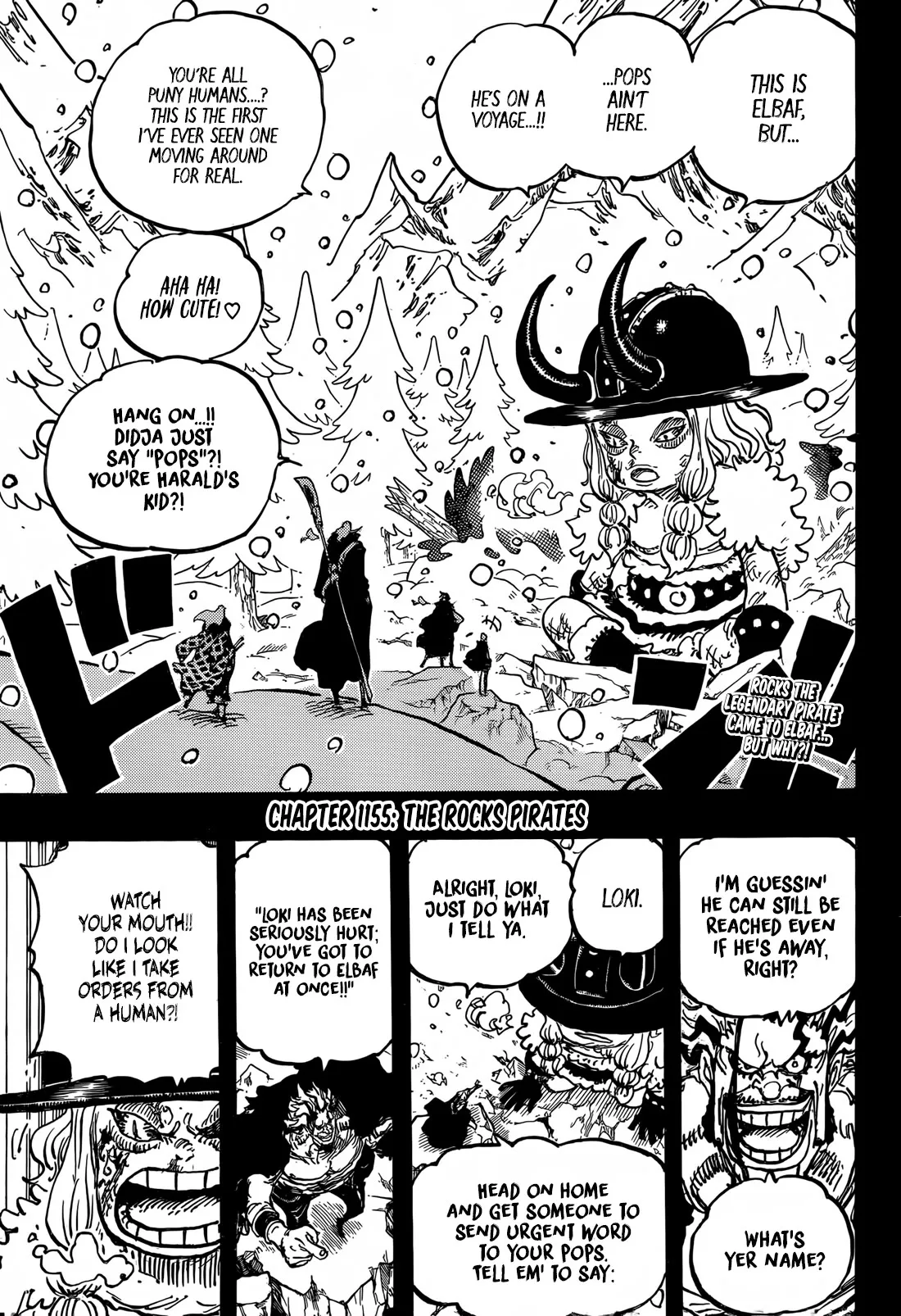 One Piece Chapter 1155 page 3