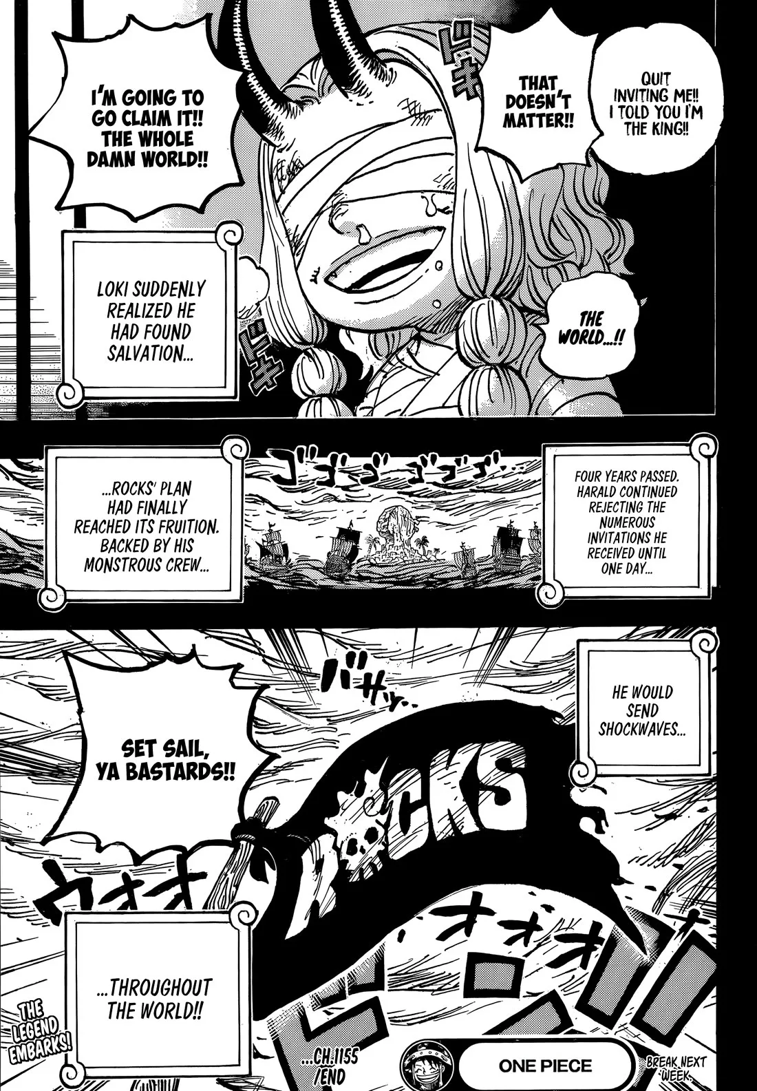 One Piece Chapter 1155 page 15
