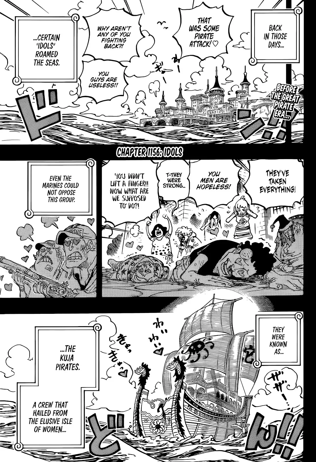One Piece Chapter 1156 page 3