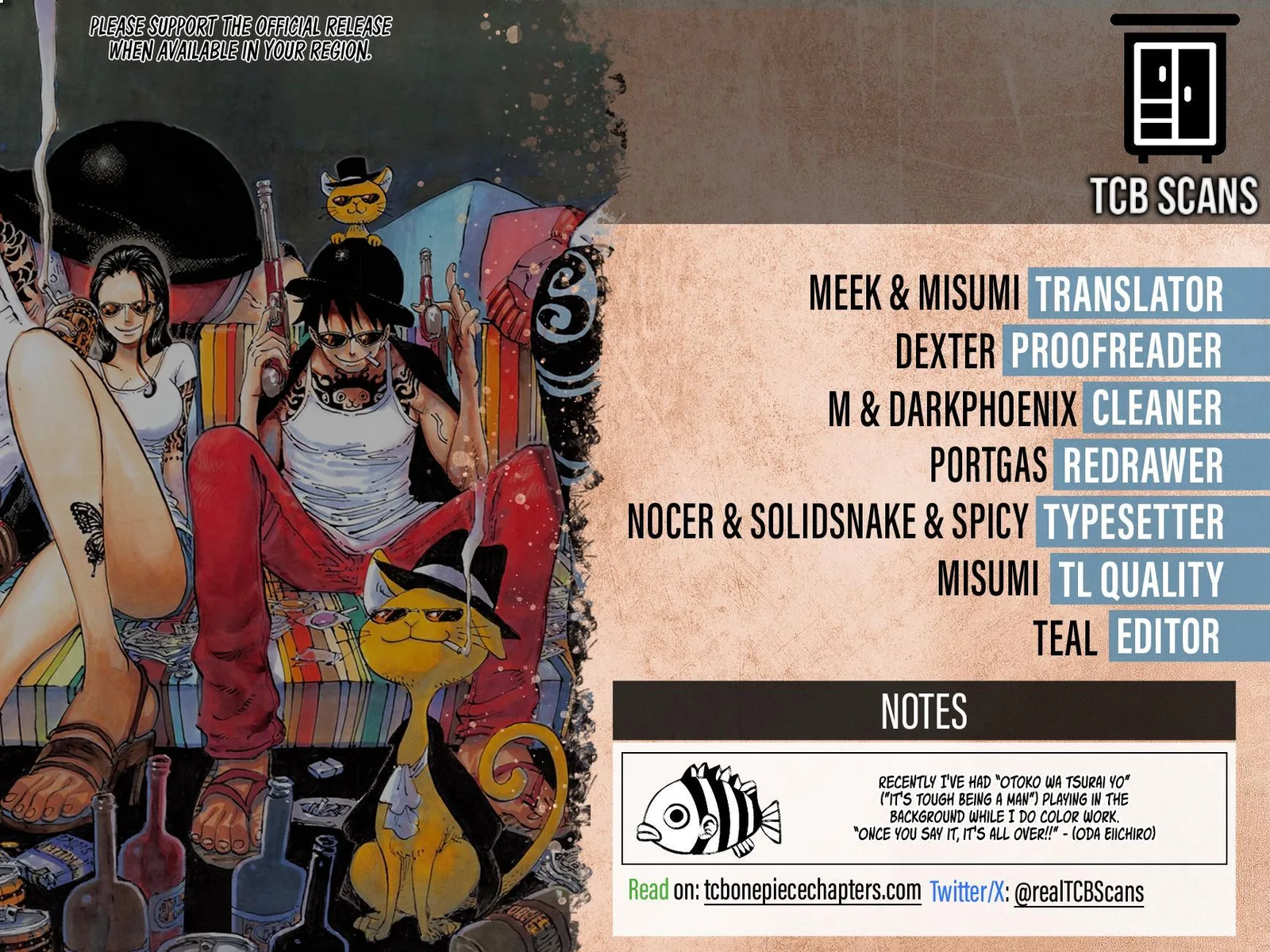One Piece Chapter 1157 page 2