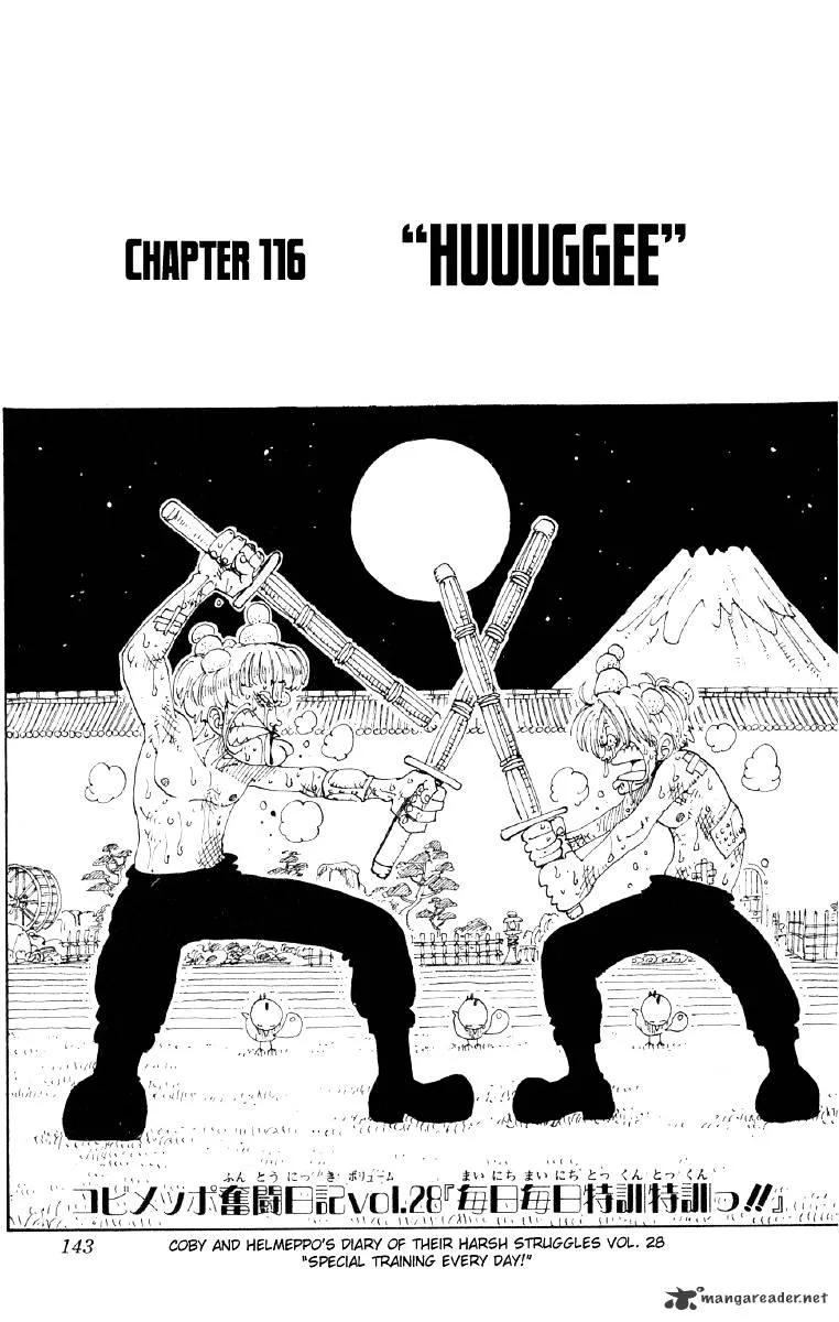 One Piece Chapter 116 page 1