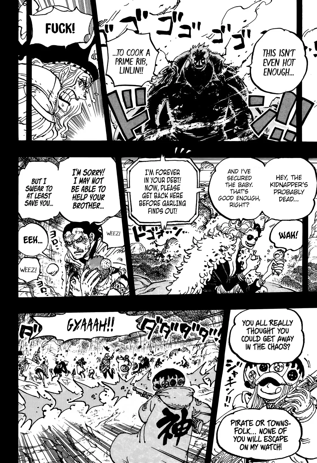 One Piece Chapter 1161 page 10