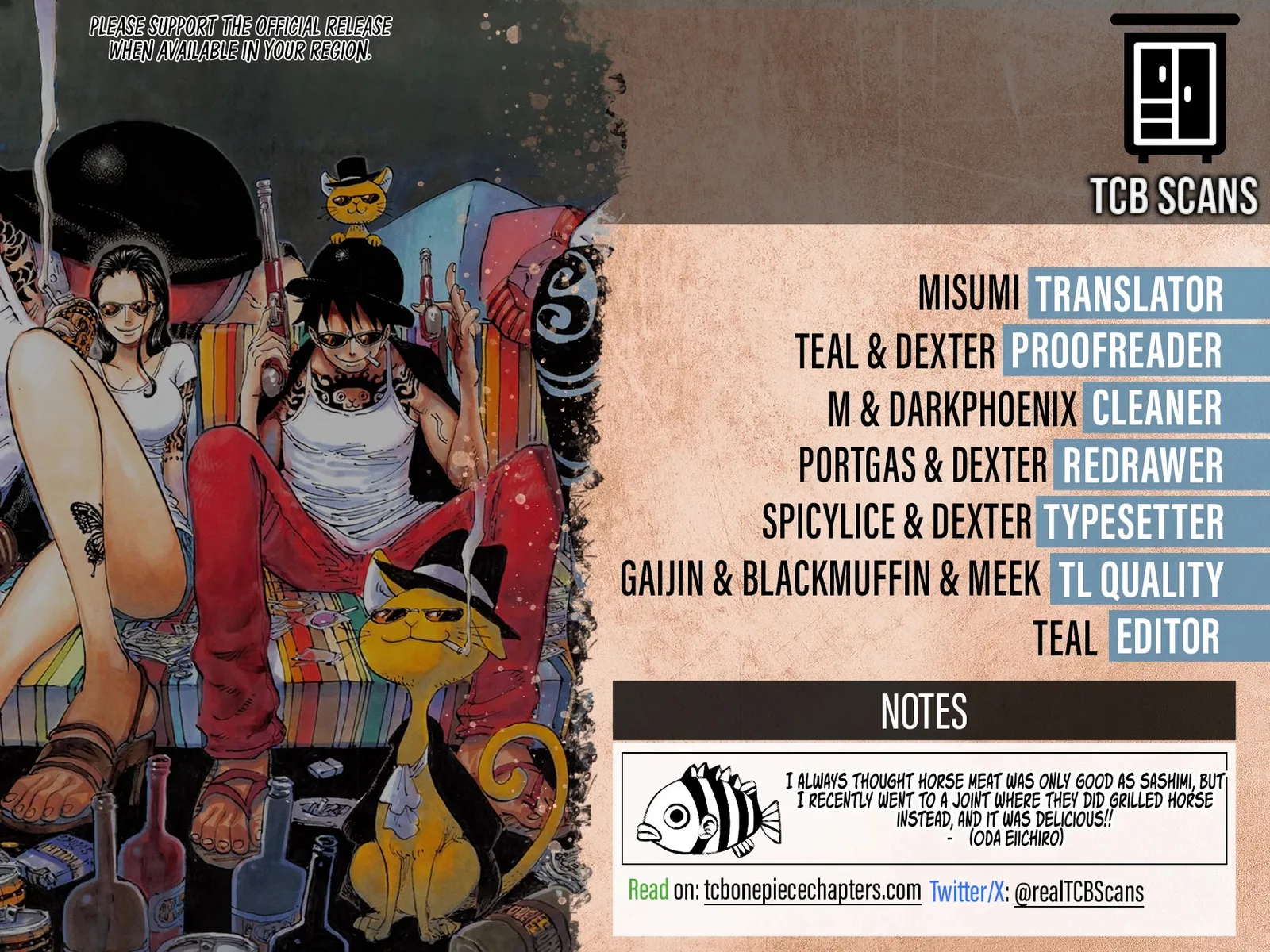 One Piece Chapter 1161 page 2