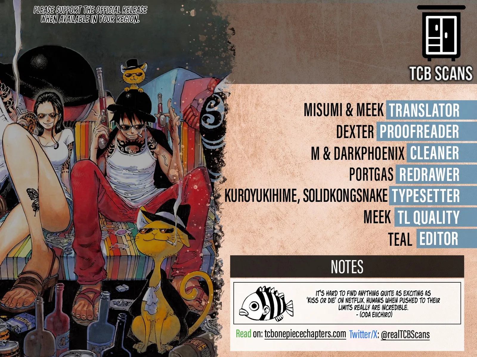 One Piece Chapter 1163 page 2