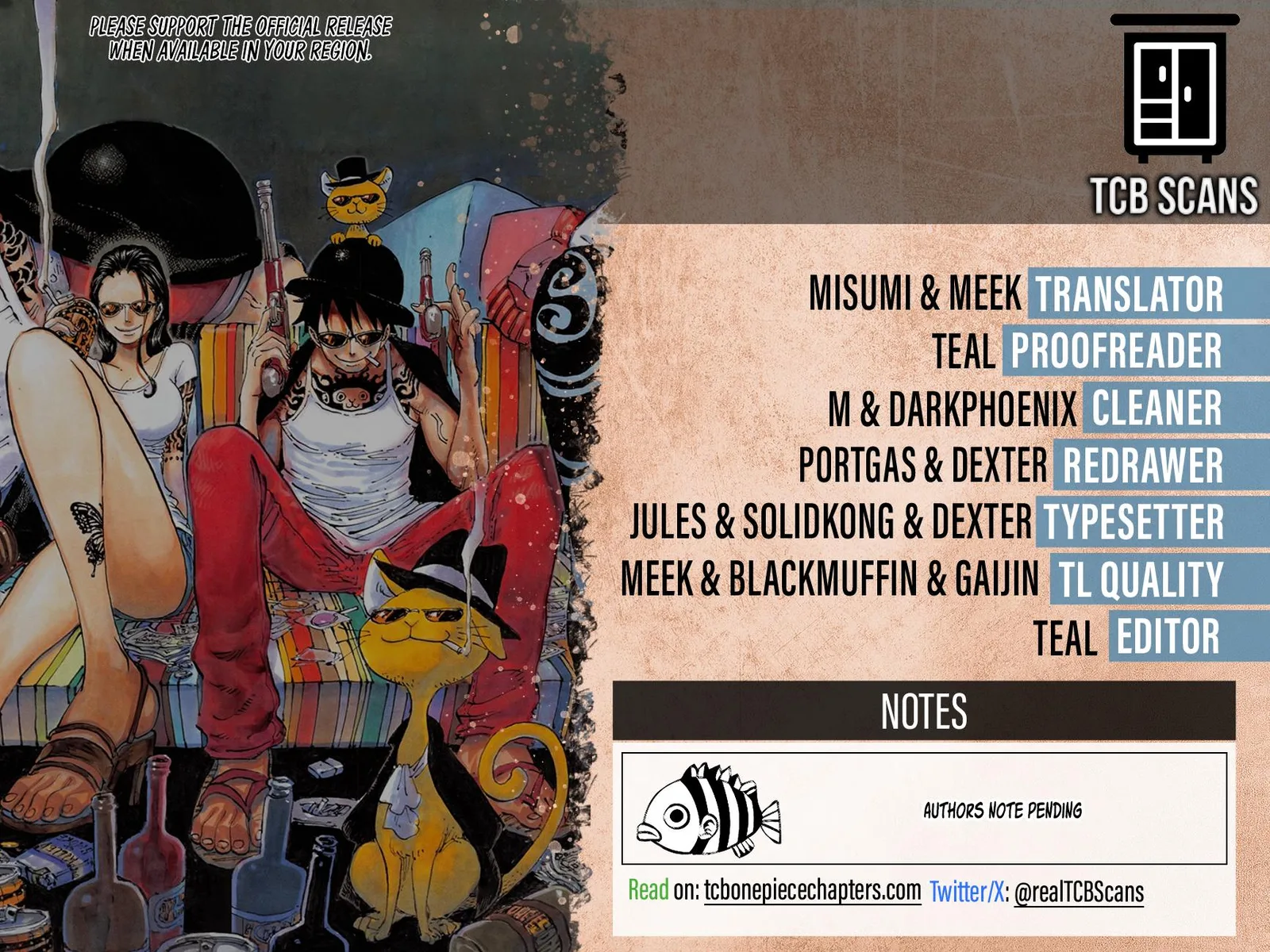 One Piece Chapter 1165 page 2
