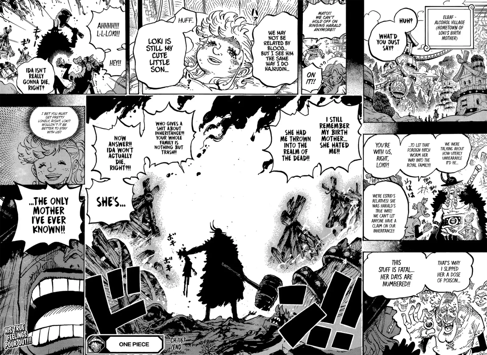 One Piece Chapter 1167 page 16