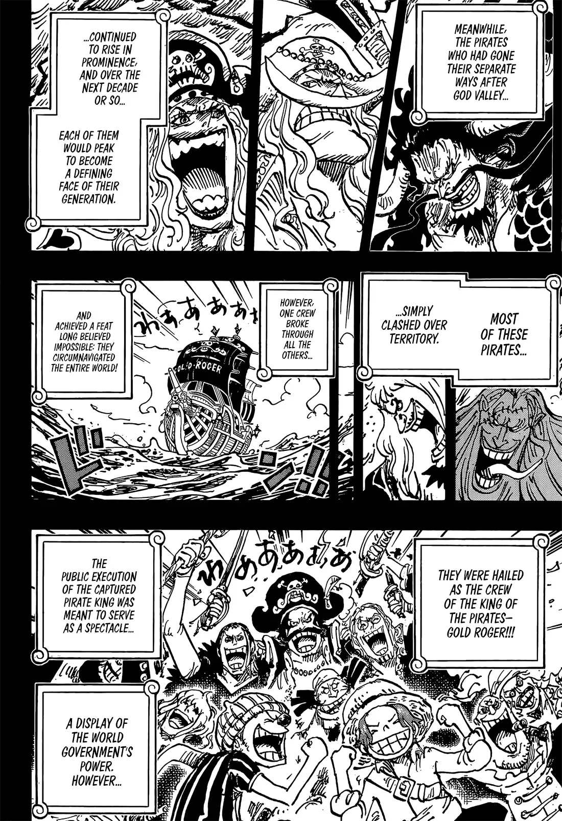 One Piece Chapter 1167 page 4